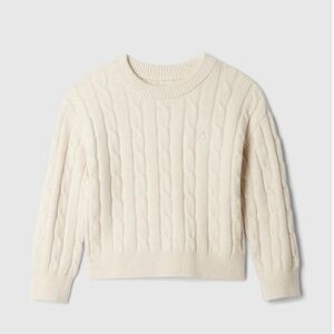 baby GAP Toddler CashSoft Cable-Knit Sweater